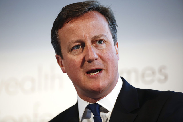 British PM David Cameron